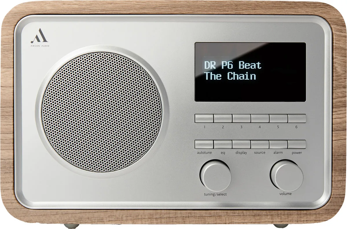 Argon Audio Radio 1 Chêne Radios réveils