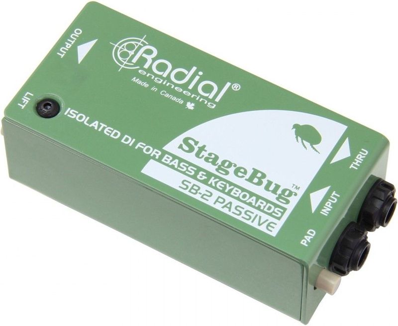 Radial StageBug SB-2 - Passieve DI-box - Mono - Compact