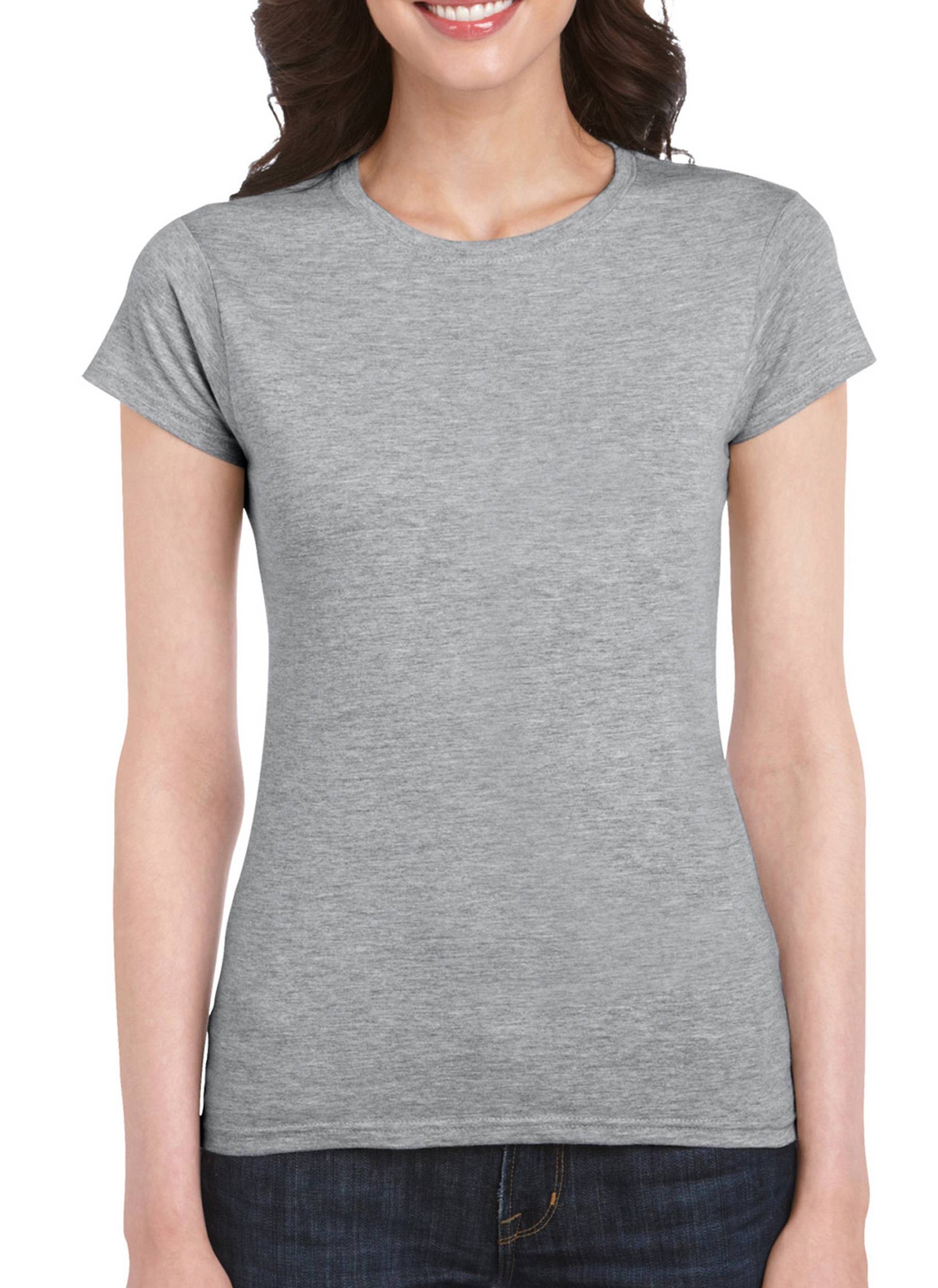 Gildan 64000L - T-shirt manches courtes femme RingSpun