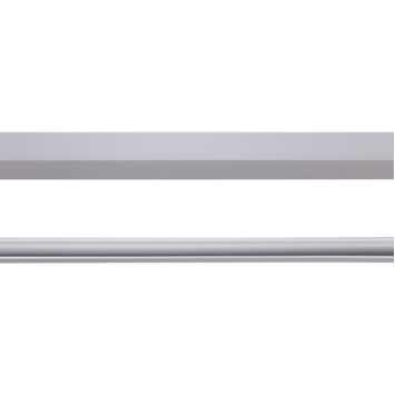 StoreMax rail t.b.v. R20 metaal zilver 180x5,9x2,9 cm