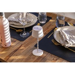 Lampe de table LED rechargeable MONTE CARLO