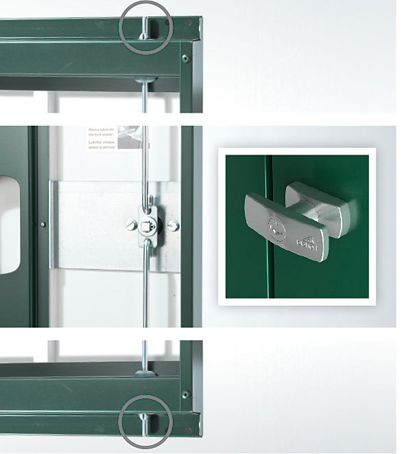 Armoire de rangement métal Biohort 150 gris quartz métallique