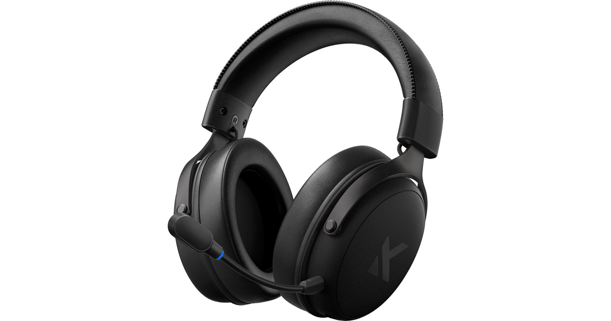 MCHOSEV9 Wireless  over-ear gaming headset  (Zwart, PC / laptop / Playstation / Switch / Smartphone, 2.4G / Bluetooth / Wired / Type-C)