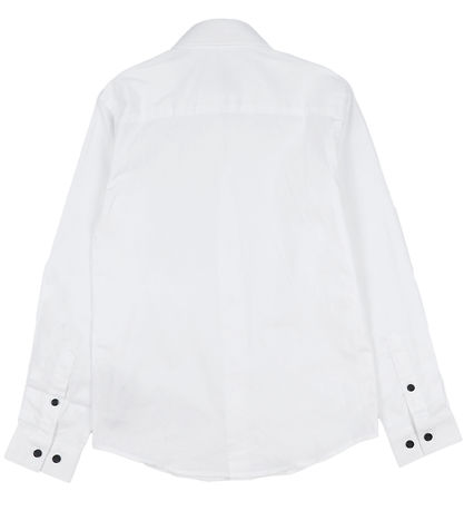 Jack & Jones Hemd - JjeAxel - Weiß m. Navy