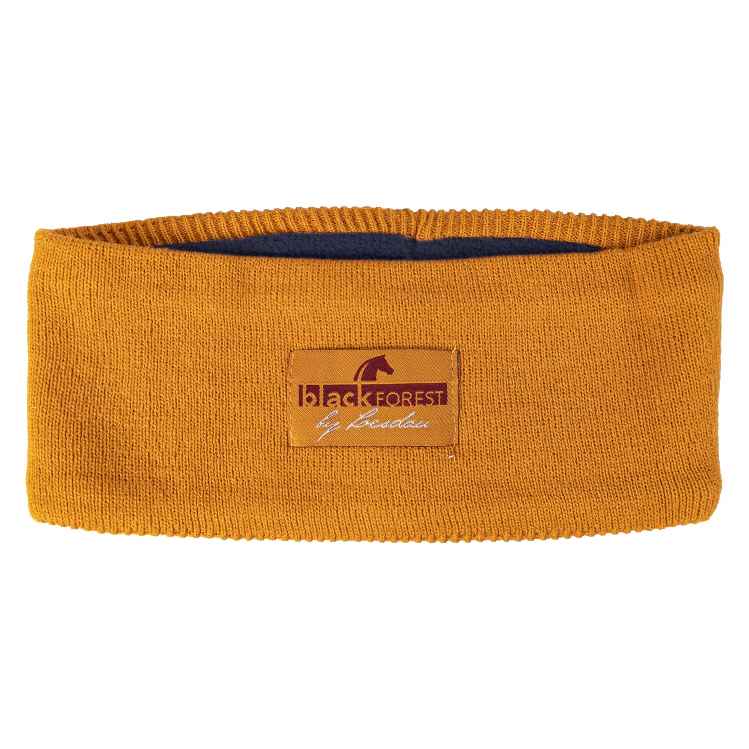 black forest Stirnband mit Logopatch  - mustard - Einheitsgröße