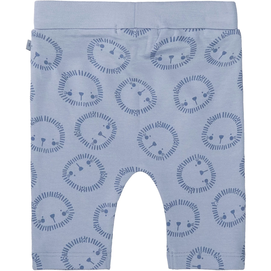 STACCATO Leggings soft blue gemustert