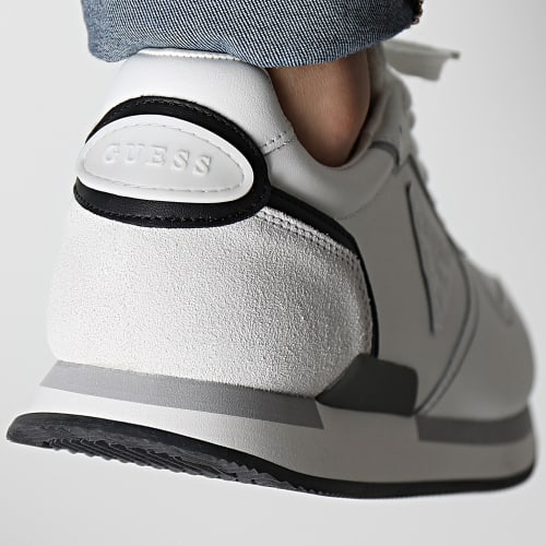 Baskets FM6POTELL12 White Grey