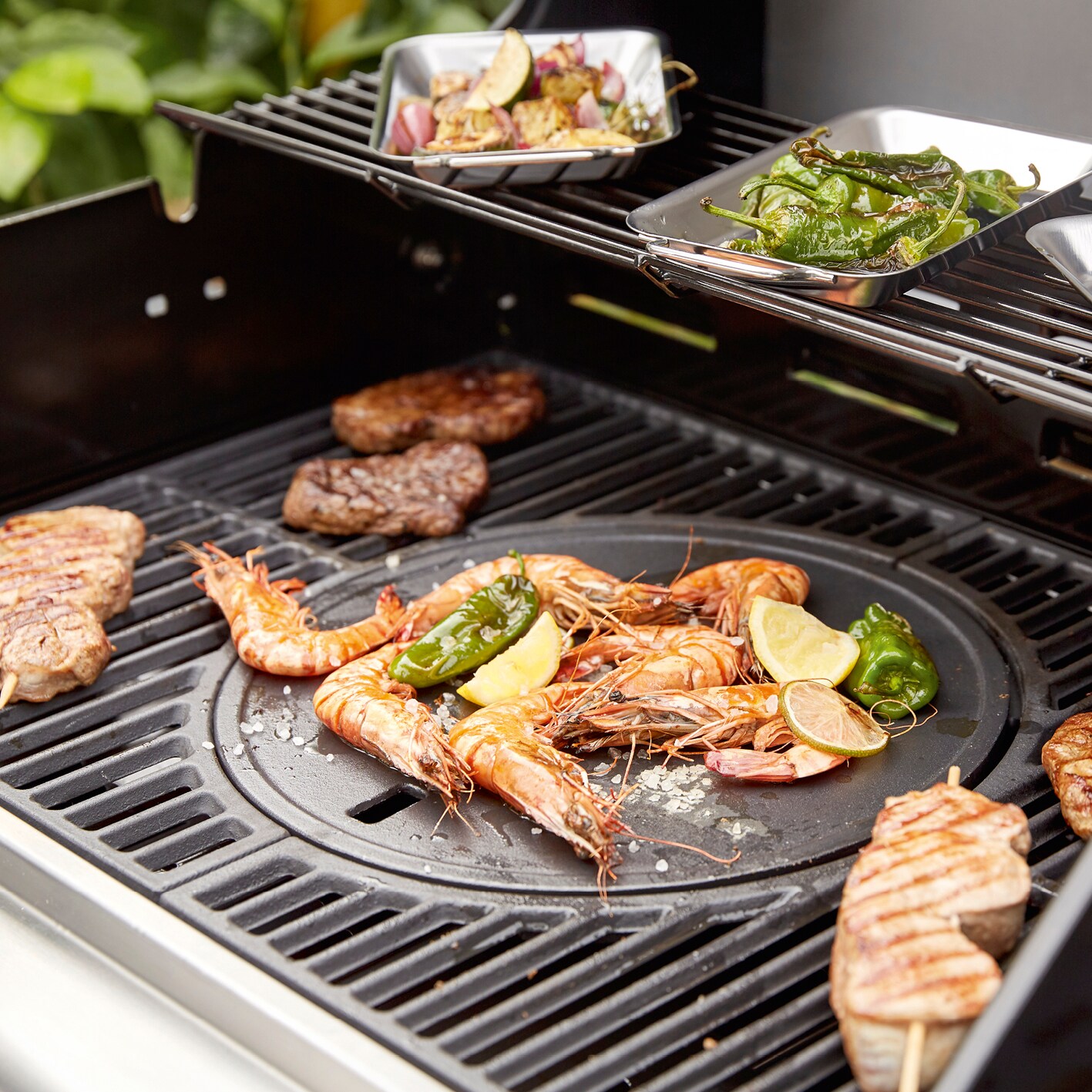Landmann Grillrostsystem 15910 Modulus schwarz für Triton BR3.1/BR4.1