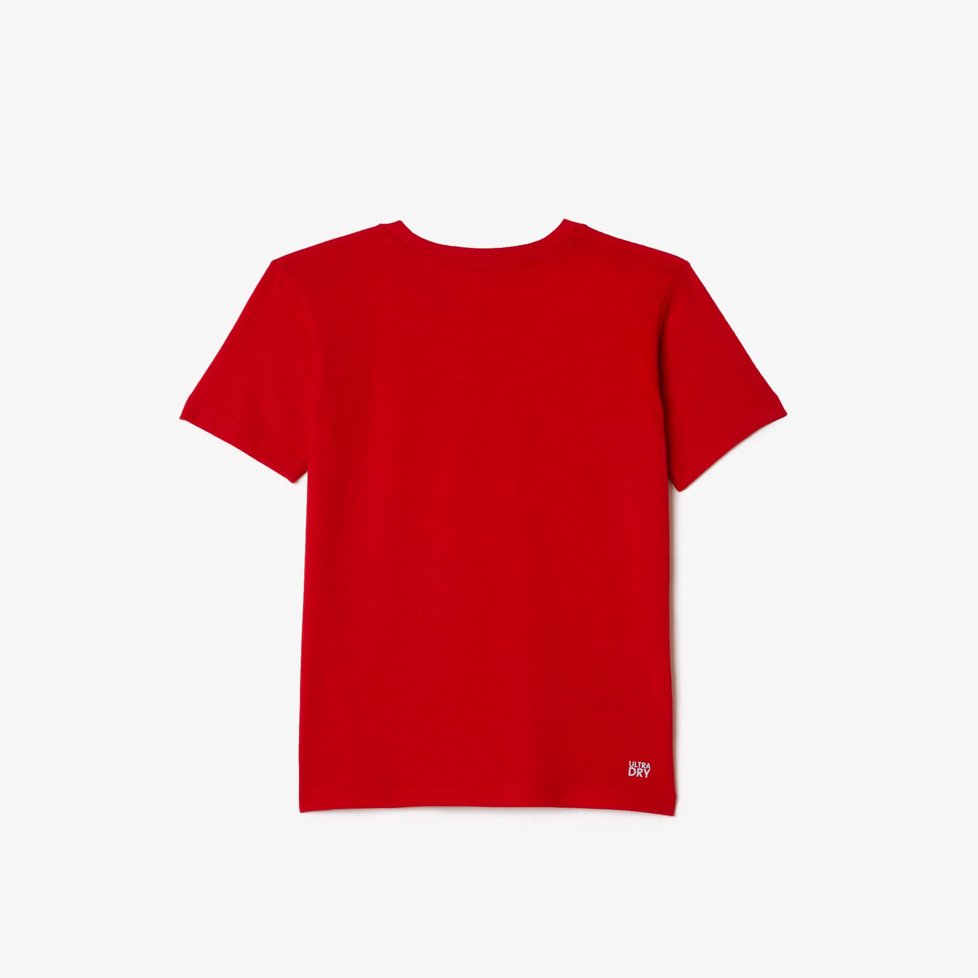 Atmungsaktives Jungen T-Shirt LACOSTE SPORT T-Shirts & Hemden - Rot - Lacoste - Jungen