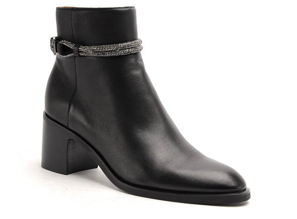 Mamzelle boots bottine talons femme ovino noir