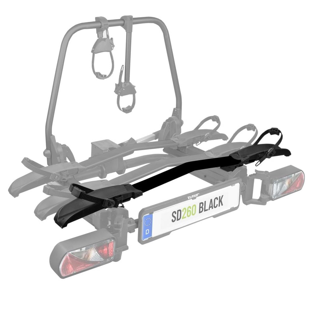 Rail d'extension 3e vélos pour porte-vélos SD260 Noir EUFAB