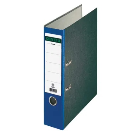 Leitz 220122 Ordner Standard, mit Farbrücken, mit Schlitzen, A4, breit, blau