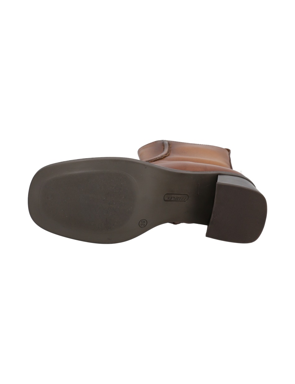 Glattleder Stiefelette