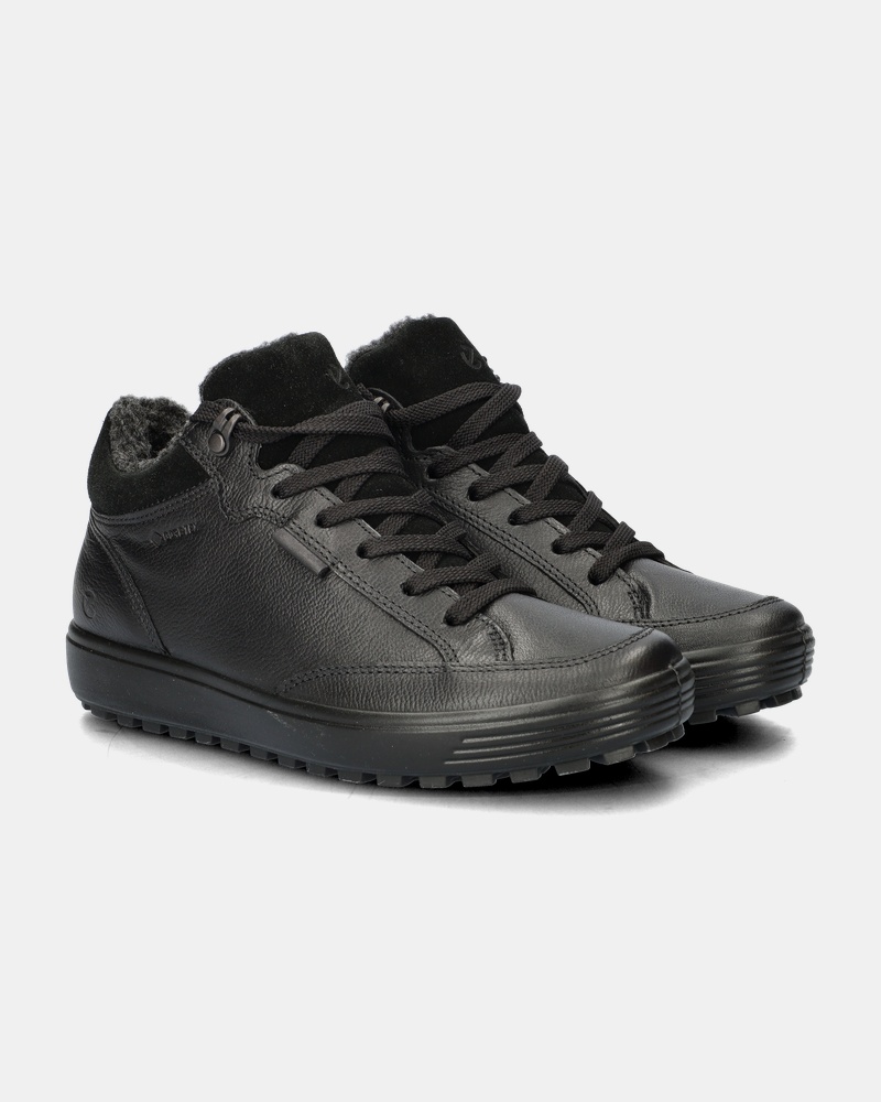 Ecco Soft 7 Tred Hoge sneakers  - zwart