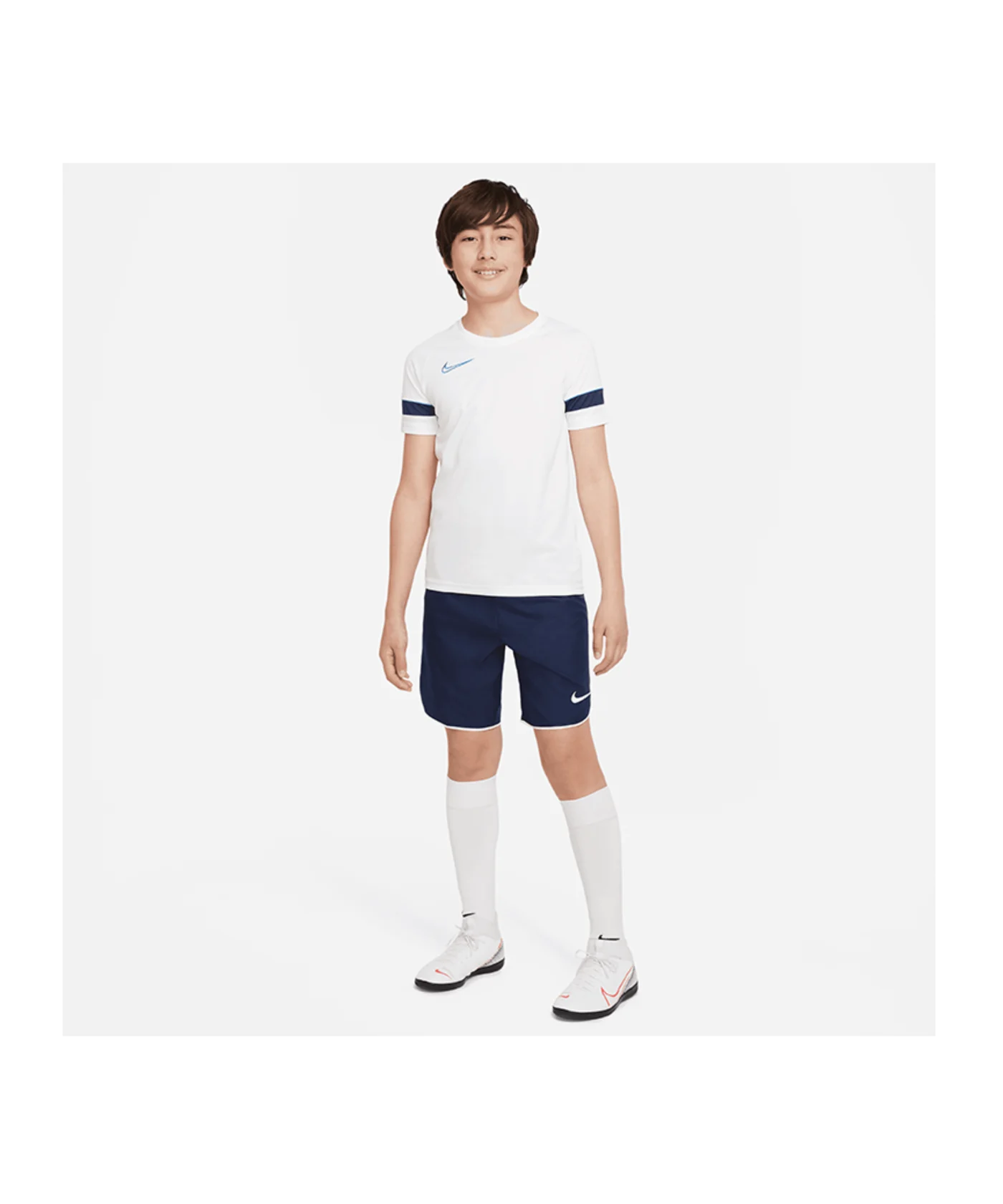 Nike Laser V Woven Short Kids Blau Weiss F410