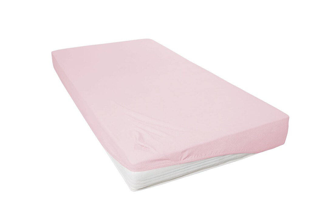 Vario Spannbetttuch Teddy-Flausch 90-100 x 200 cm rose