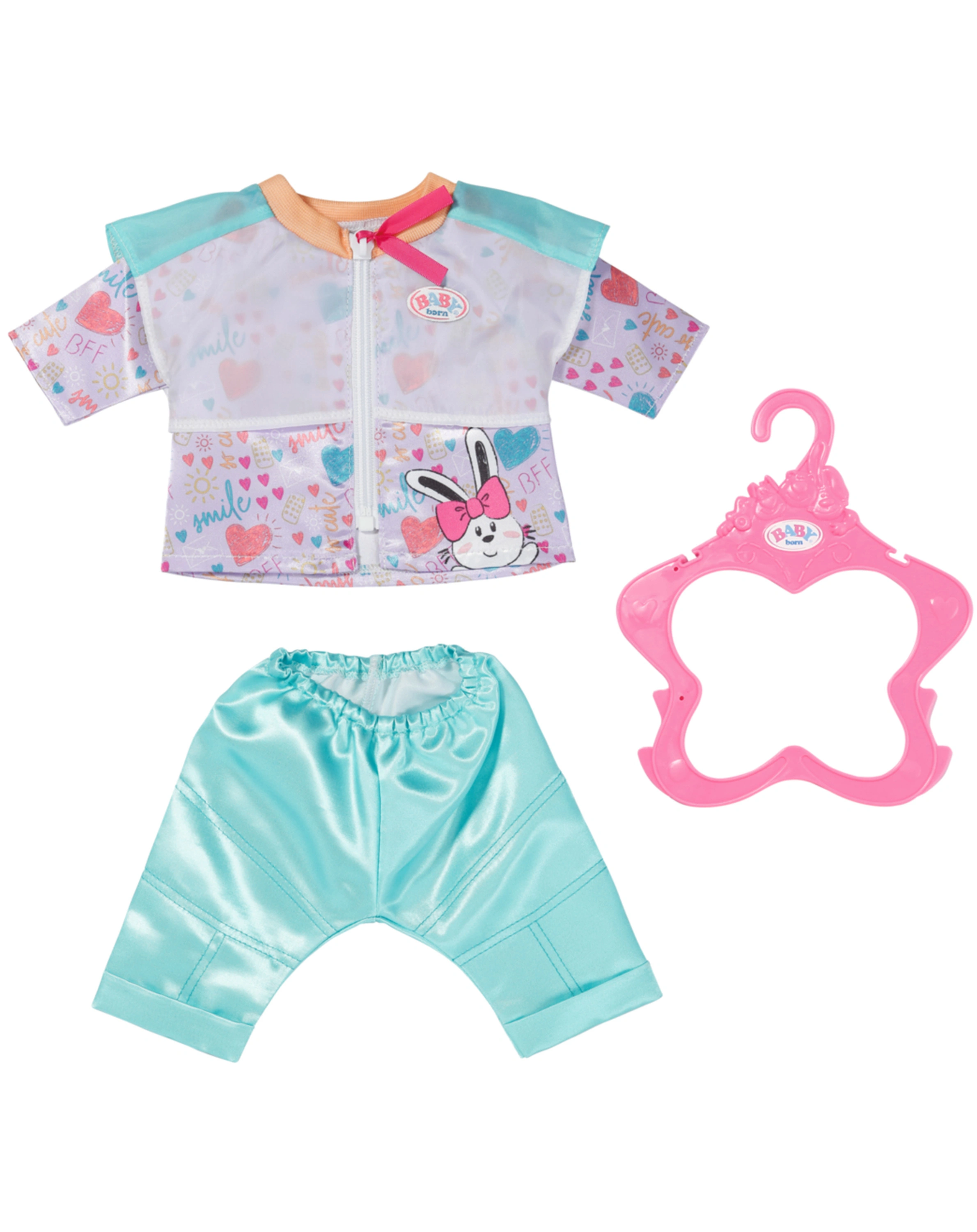 BABY born® Freizeitanzug AQUA (43cm)