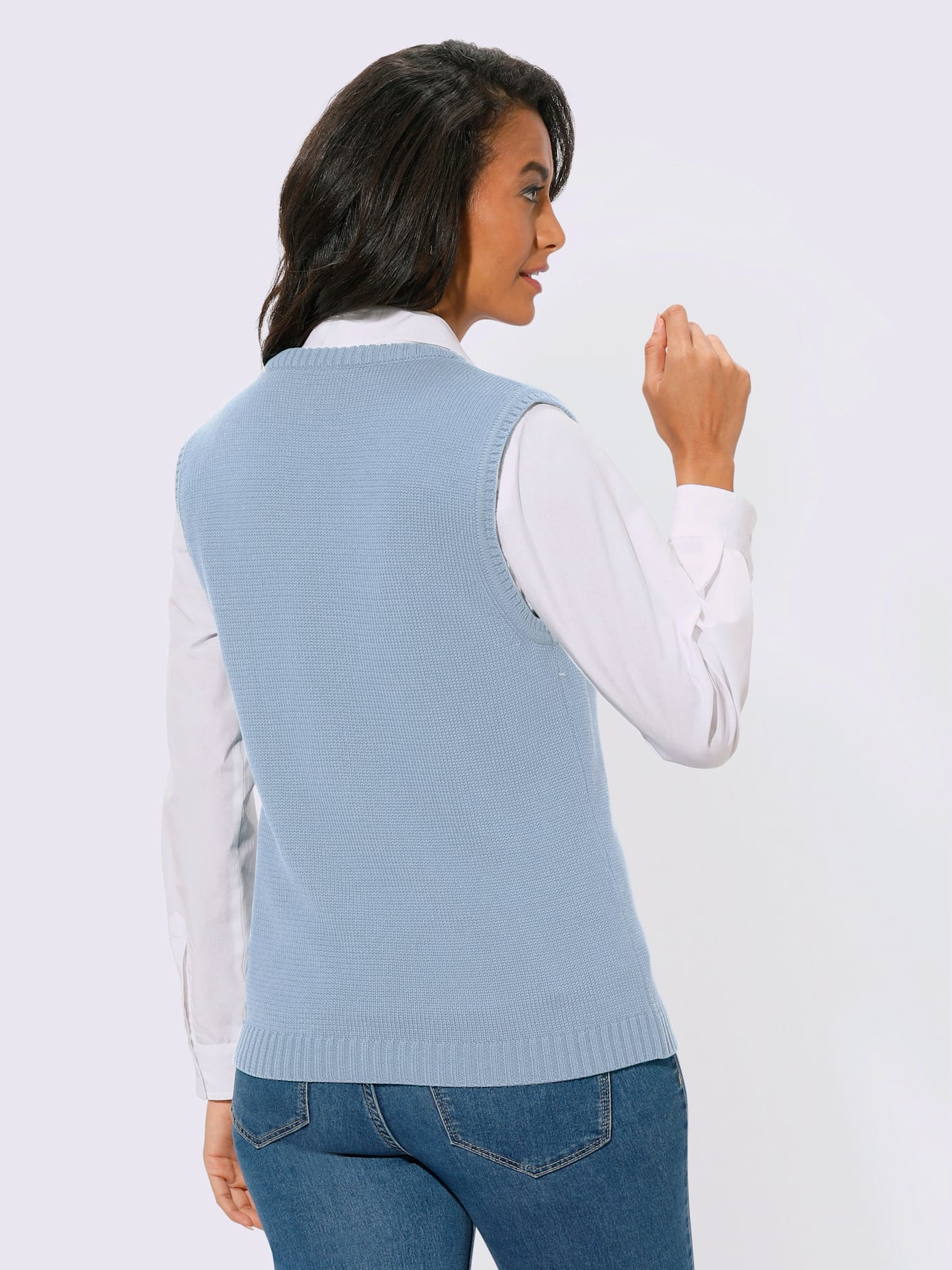 Gilet en tricot 50% coton
