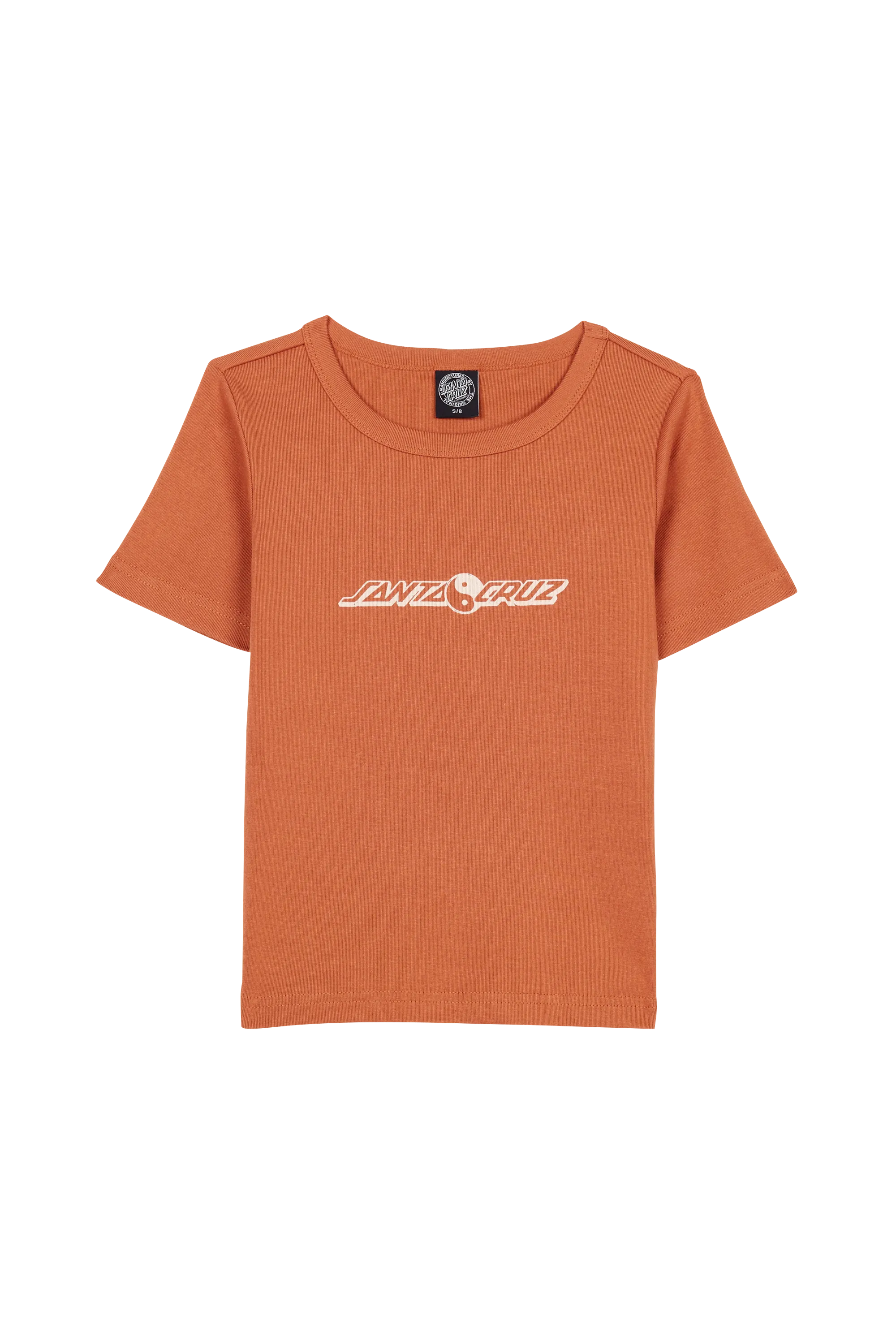 SANTA CRUZ T-Shirt Yin Yang Strip Orange