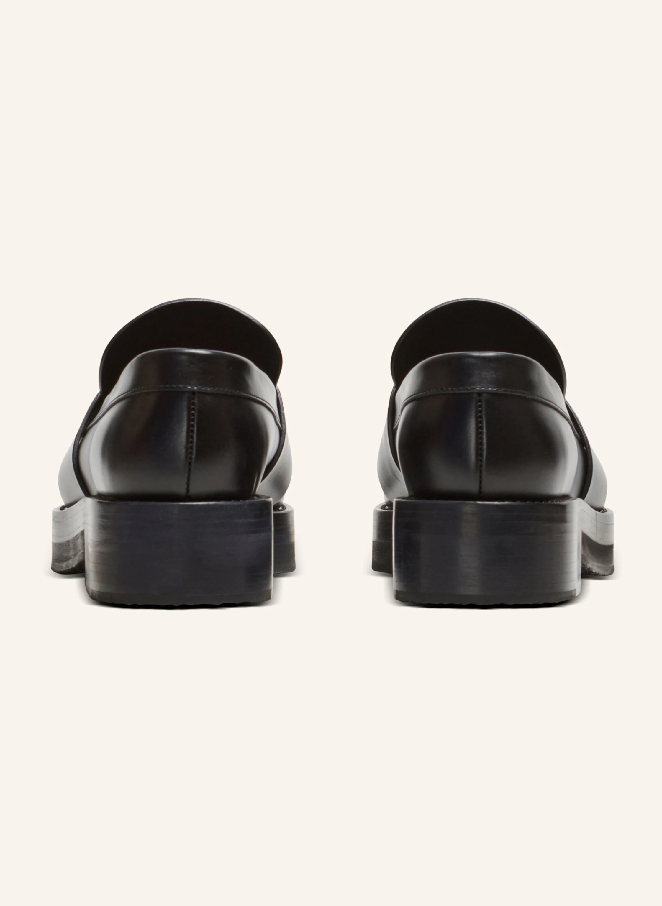 BALMAIN Mokassins Ben aus Glattleder