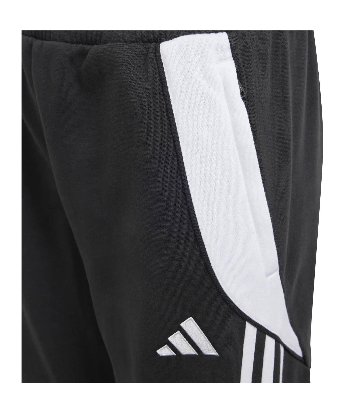 adidas Tiro 24 Jogginghose Kids Schwarz Weiss Laufschuh
