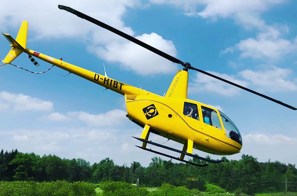 Hubschrauber-Rundflug ab Leutkirch im Allgäu als Geschenk