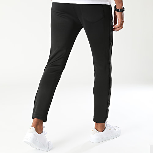 Pantalon Jogging A Bandes PG-02 Noir