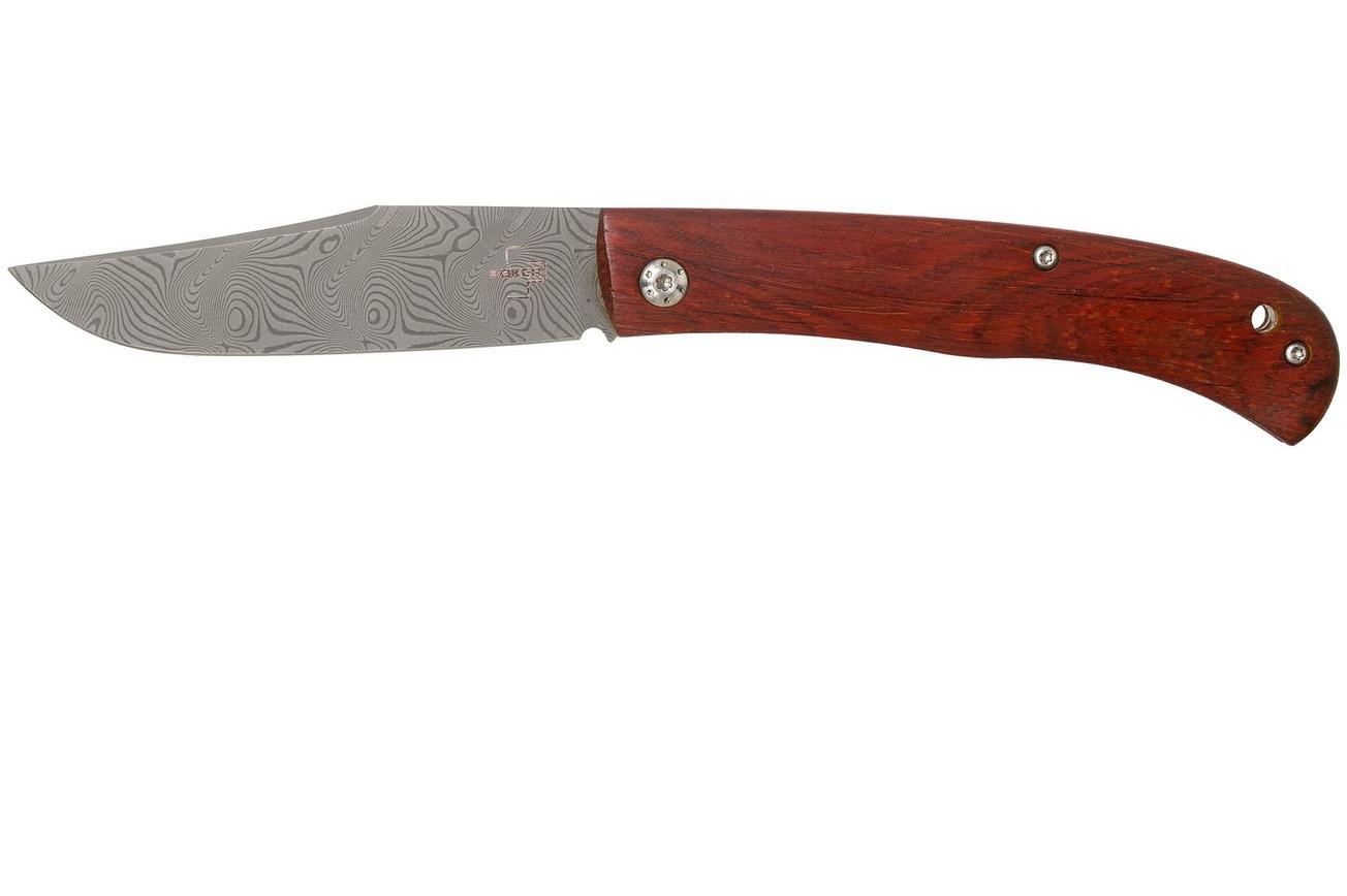 Böker Plus Slack Damascus 01BO175DAM slipjoint zakmes, Raphael Durand design