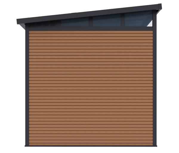 Weide Gartenhaus, ca. B338/H226/T218 cm