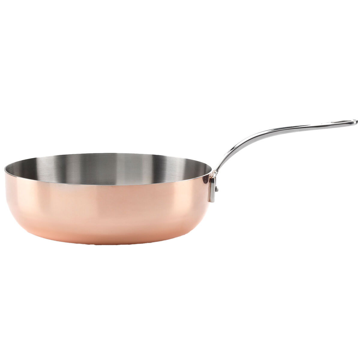 Sauteuse 1 liter, kobber