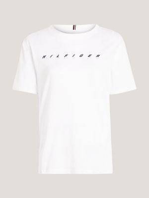 Camiseta Relaxed com Logo Esportivo