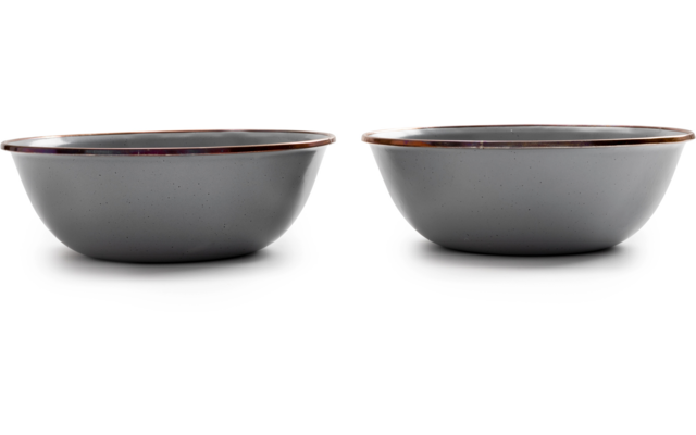 Barebones emailliertes Schüssel Set Enamel 2 teilig