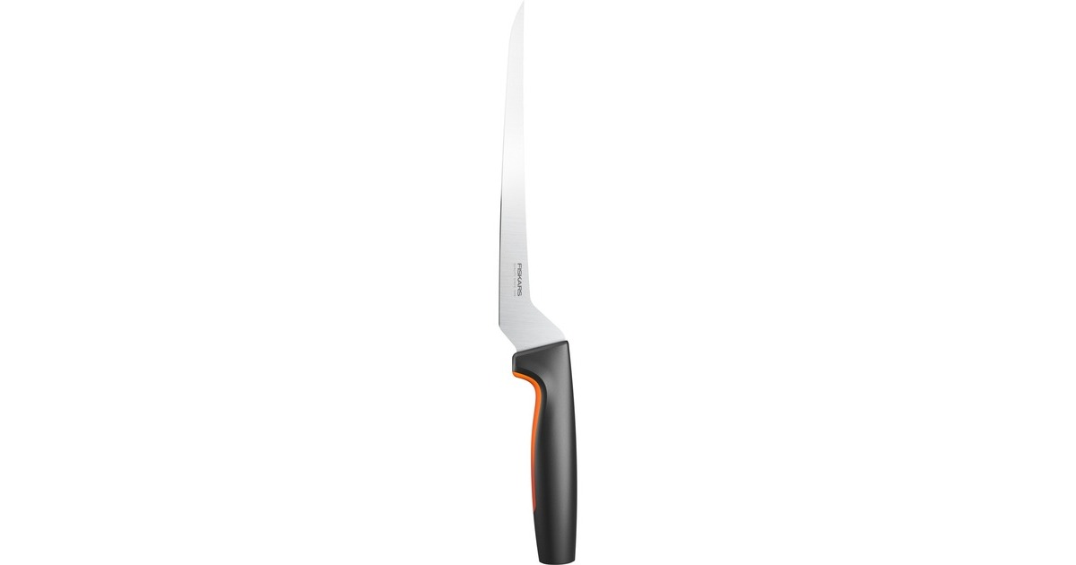 FiskarsFunctional Form Fileermes 216 mm  (Zwart/roestvrij staal, Japans roestvrij staal | handvat met SoftGrip)