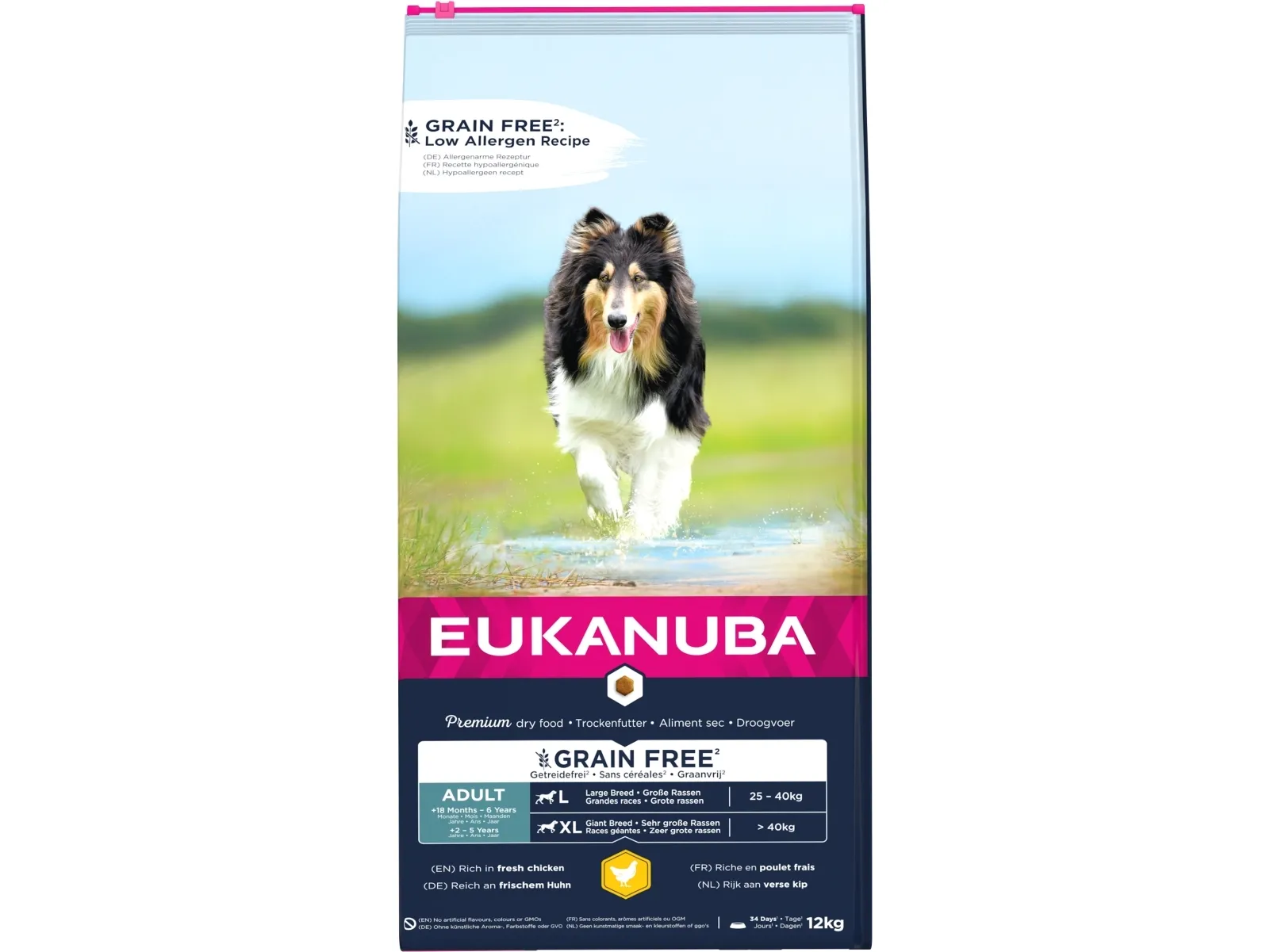 Eukanuba Euk Adult Large Grainfree Chicken 12KG