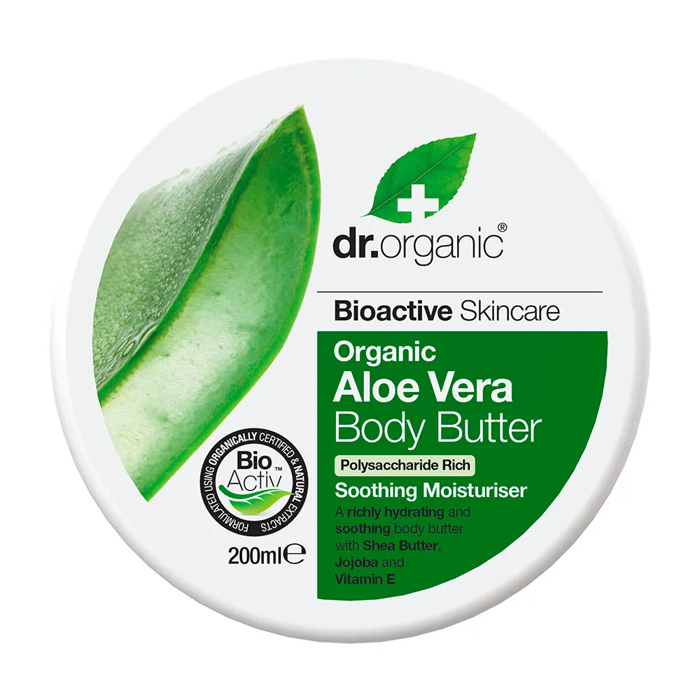 Dr. Organic Aloe Vera Body Butter - 200 ml.