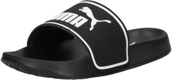 Puma Leadcat 2.0 badslippers zwart wit Rubber Logo 34 5