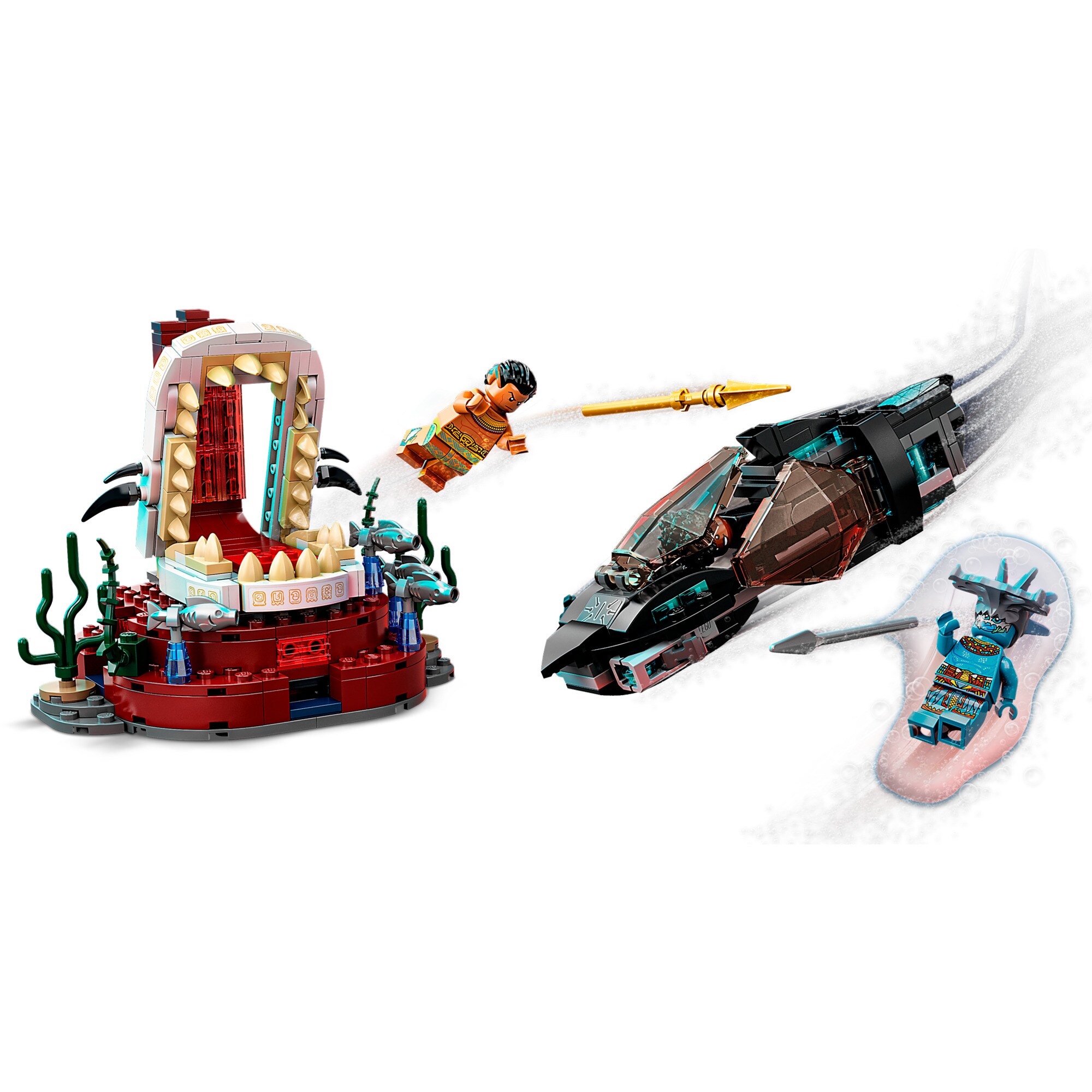 LEGO Konstruktionsspielzeug Marvel Super Heroes König Namors Thronsaal