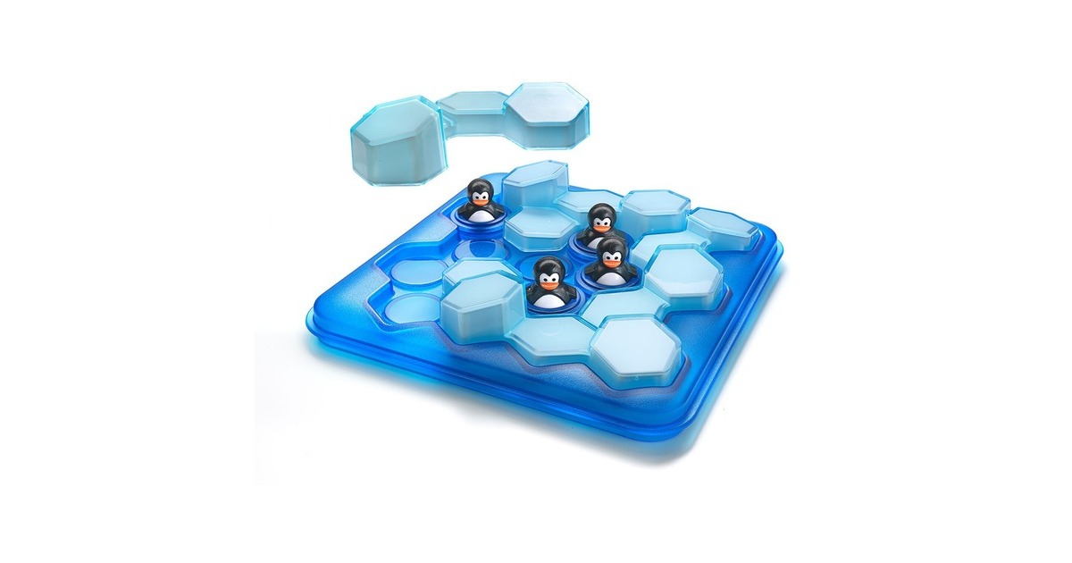 SmartGamesPenguins Pool Party Denkspel  (Nederlands, 1 speler, Vanaf 6 jaar, 60 opdrachten)