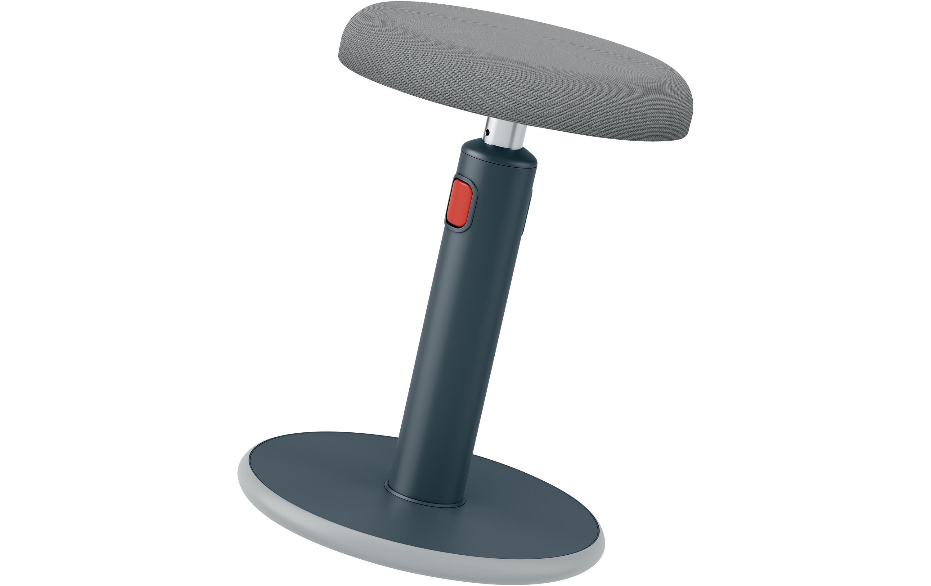 Ergo Cosy Active Sitz und Stehhocker Grau<br>Höhenverstellbarer, ergonomischer Hocker zum Sitzen und Stehen für eine verbesserte Muskelaktivität und bessere Körperhaltung