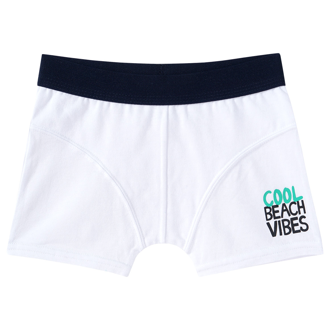 Famy 3 Jungen Boxer in verschiedenen Dessins hellblau / blau / weiss