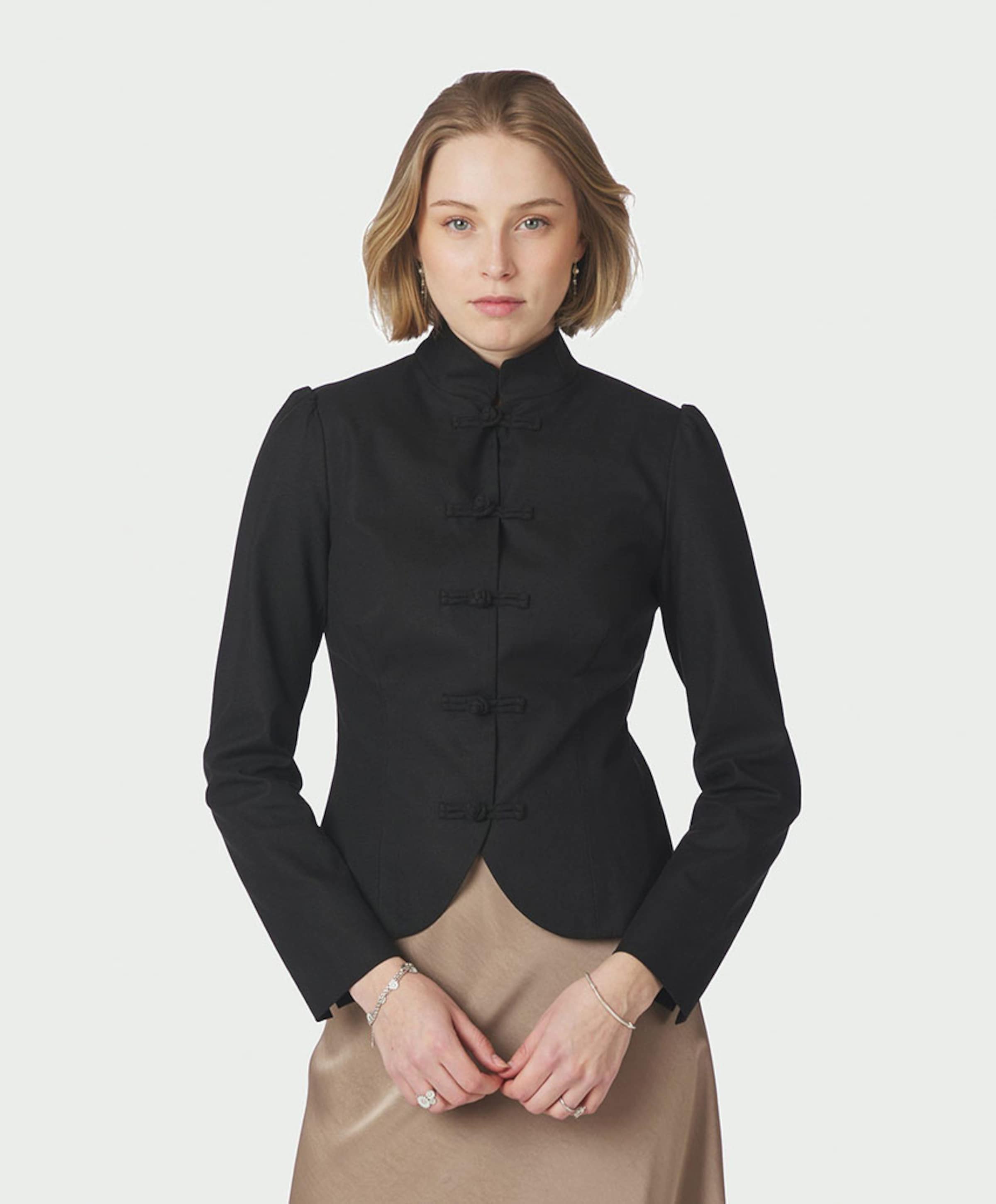 Neo Noir Dames jas zwart