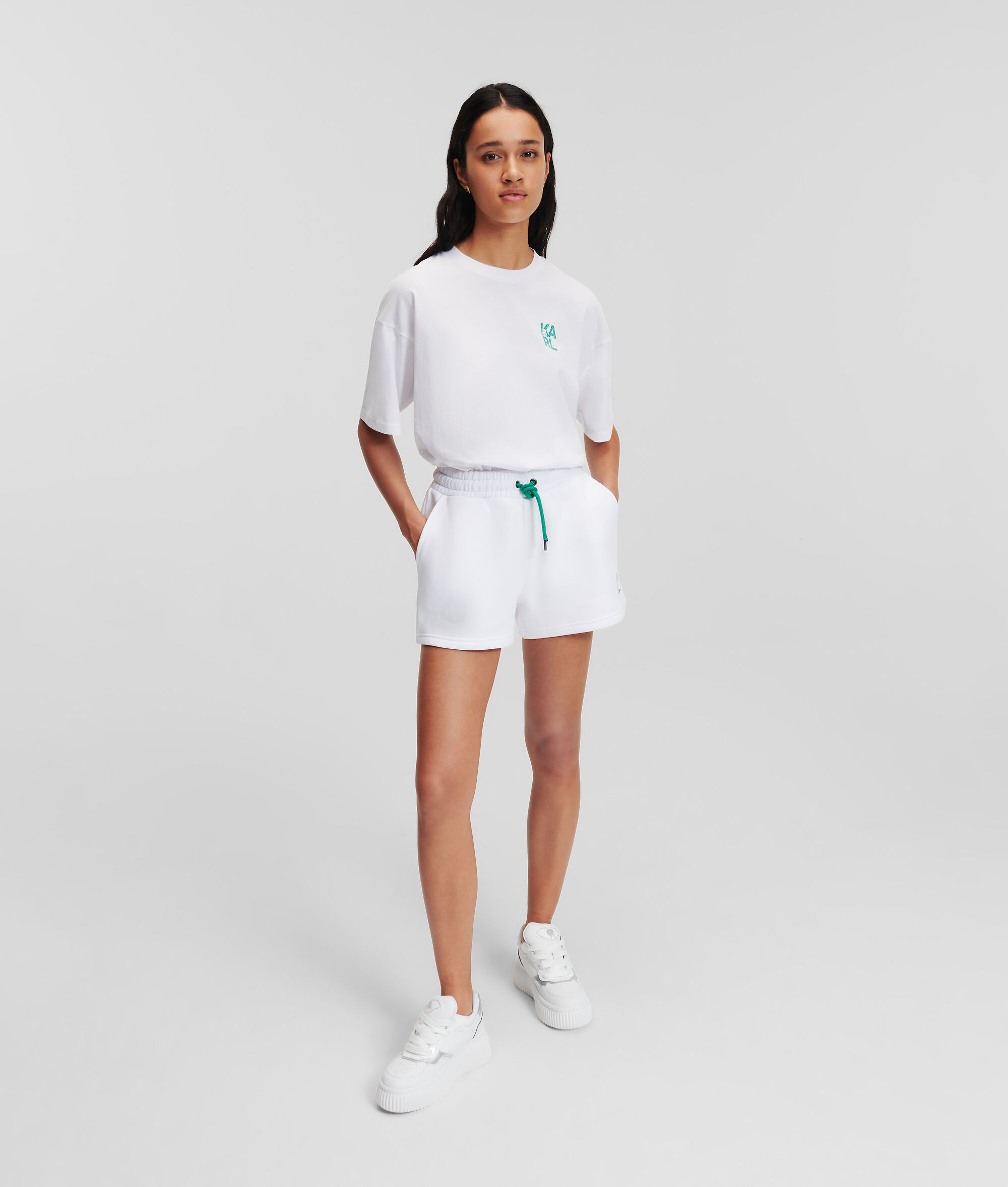 T-SHIRT ATHLEISURE À LOGO KARL