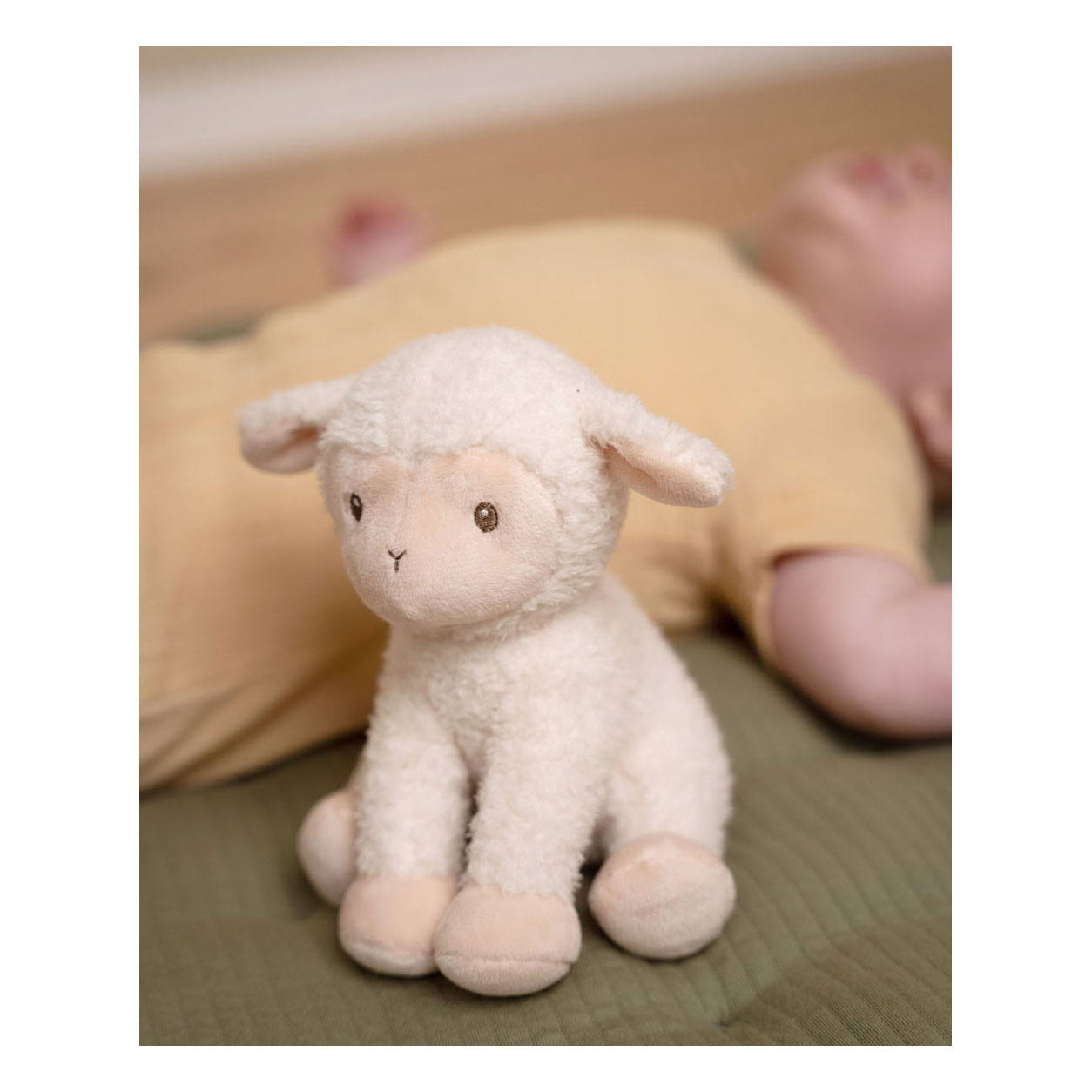 Little Dutch Knuffel Schaap Little Farm, 17cm