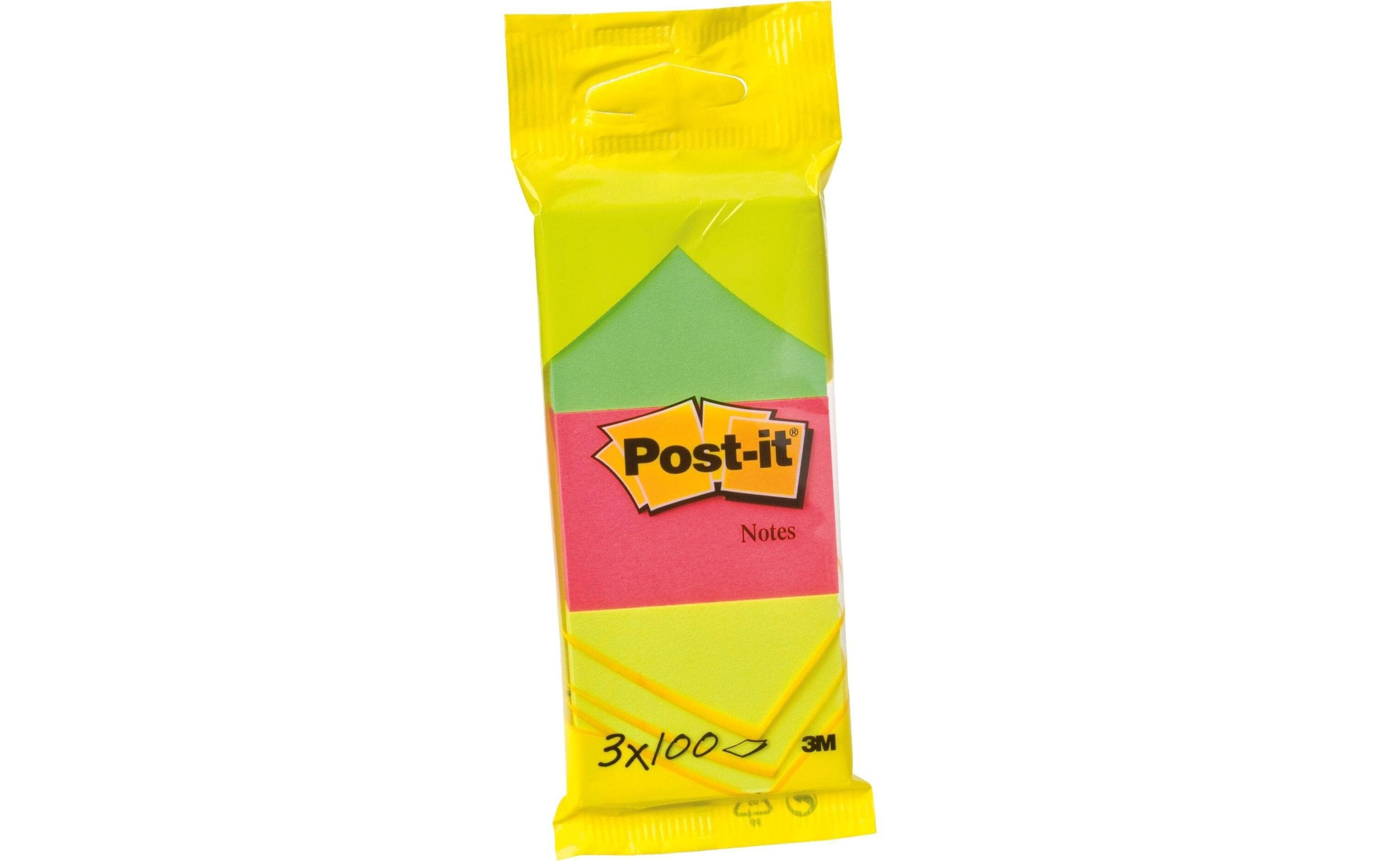 Notizzettel Post-it 3.8 cm x 5.1 cm, 3 BlöckePost-it Haftnotizen