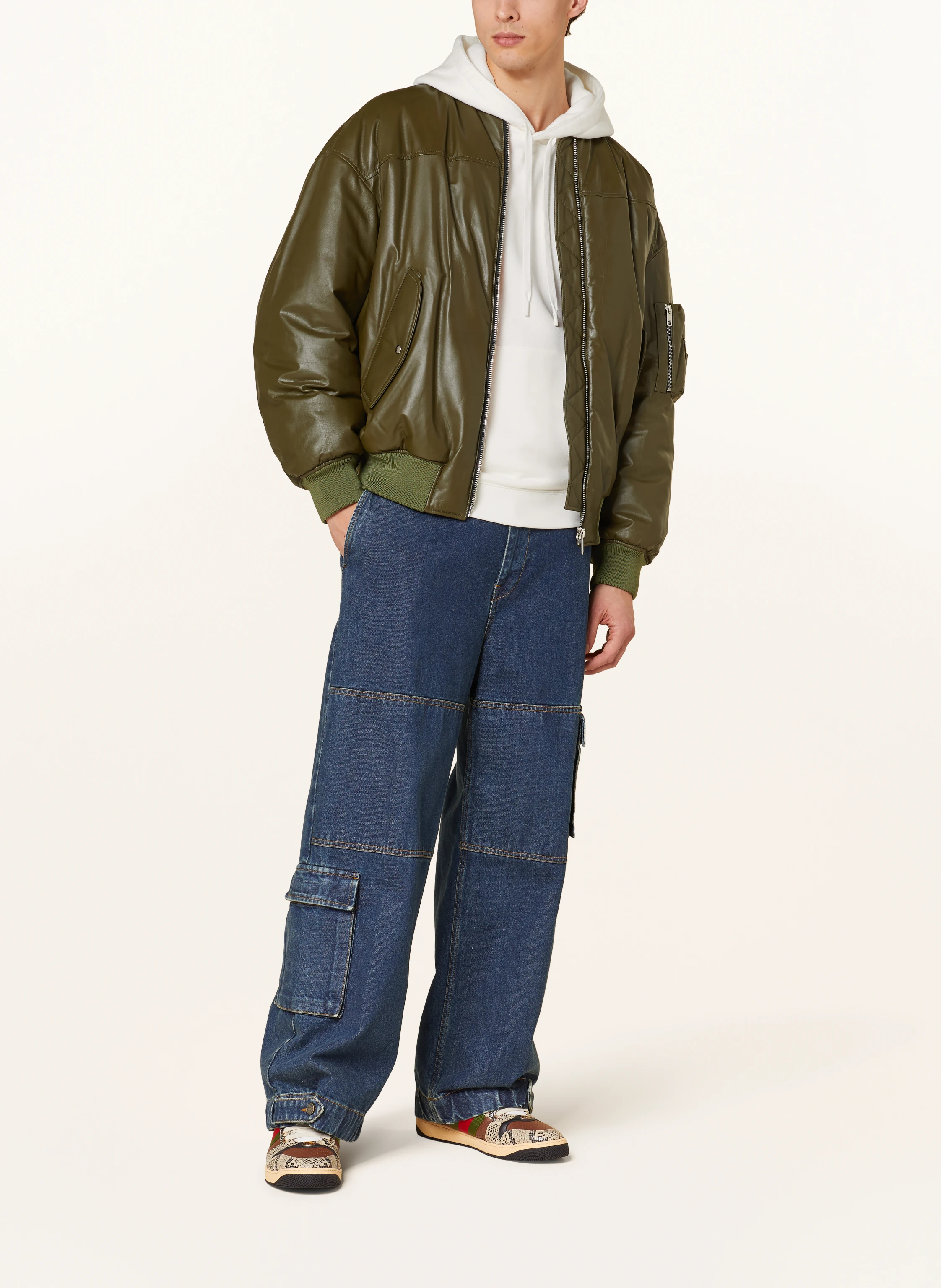 GUCCI Lederblouson