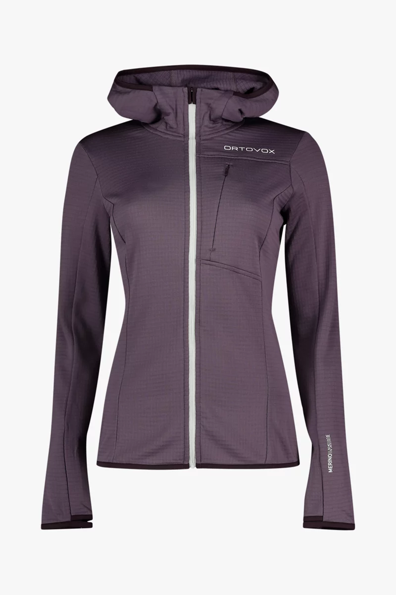 Ortovox Fleece Light Grid Hooded Damen Midlayer