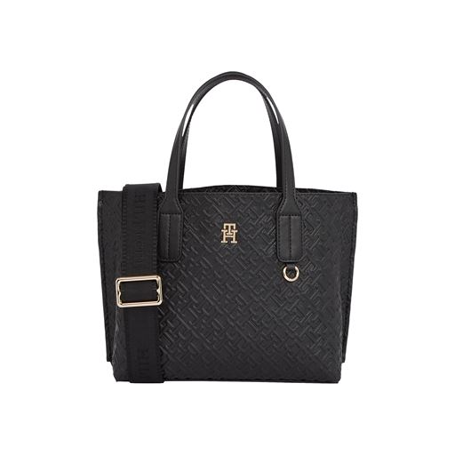 Tommy Hilfiger Distinct Small Monogram Taske, Black
