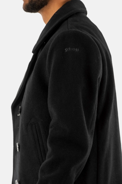 Manteaux schott seacoat black