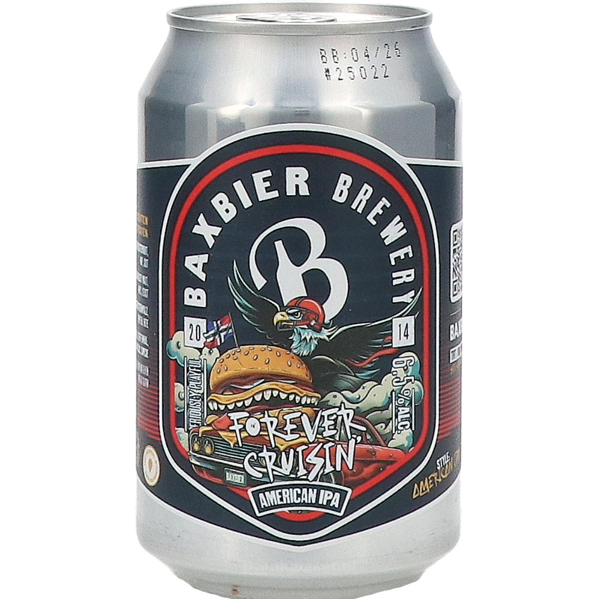 Baxbier Forever Cruisin American IPA 33 cl