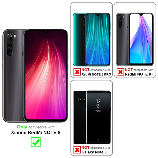 Xiaomi RedMi NOTE 8 3x Skærmbeskytter Beskyttelsesglas